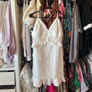 Gianni Bini White Mini Dress